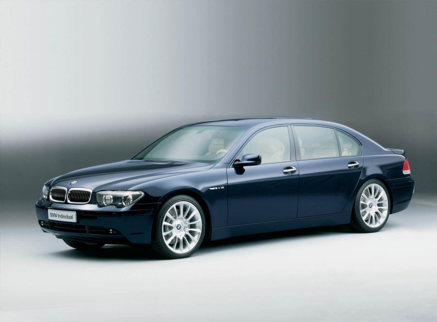  BMW 760iL Individual Yachtline Concept 2002 года  (фото 14 из 16)